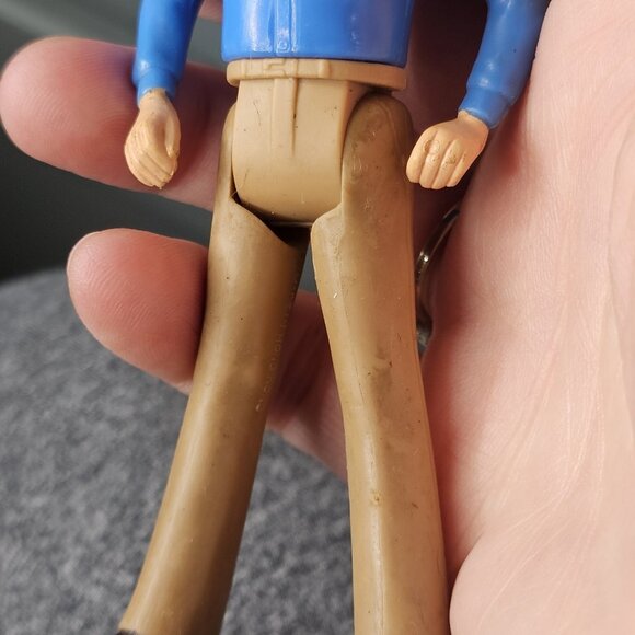 VTG Tomy Smaller Homes Home Dollhouse Dad Man Figure Hong Kong 4.25" - Picture 5 of 16